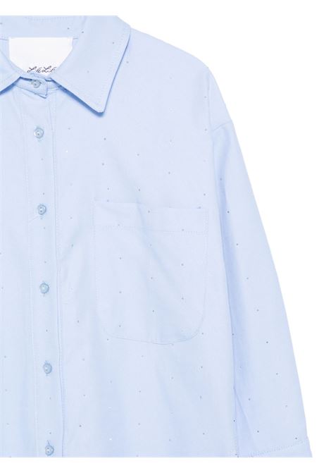 Camicia azzurra Lù-Lù BY MISS GRANT | LL4298AZZURRO